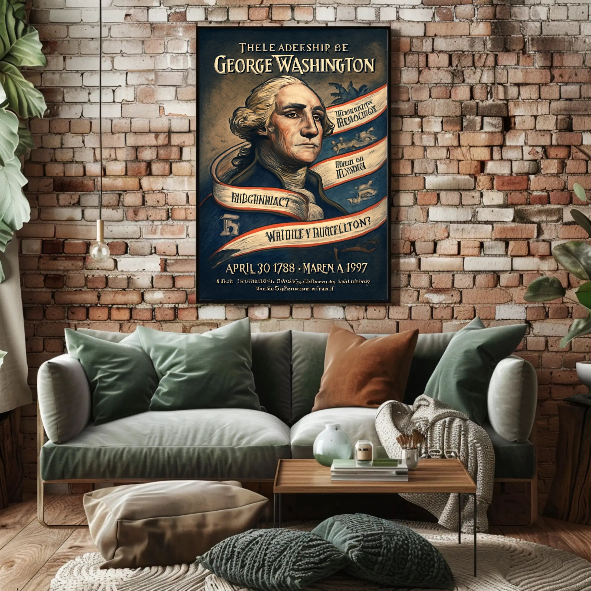 George Washington Leadership Poster