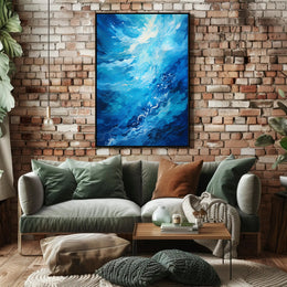 Oceanic Whirl Poster