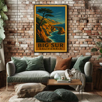 Big Sur, California Poster