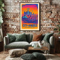 City of Angels Los Angeles, CA Poster