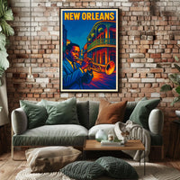 New Orleans Jazz Vibes Poster