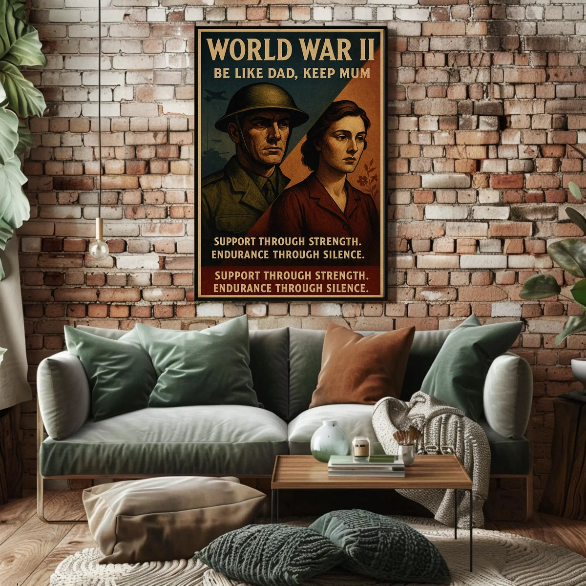 World War II Propaganda Poster