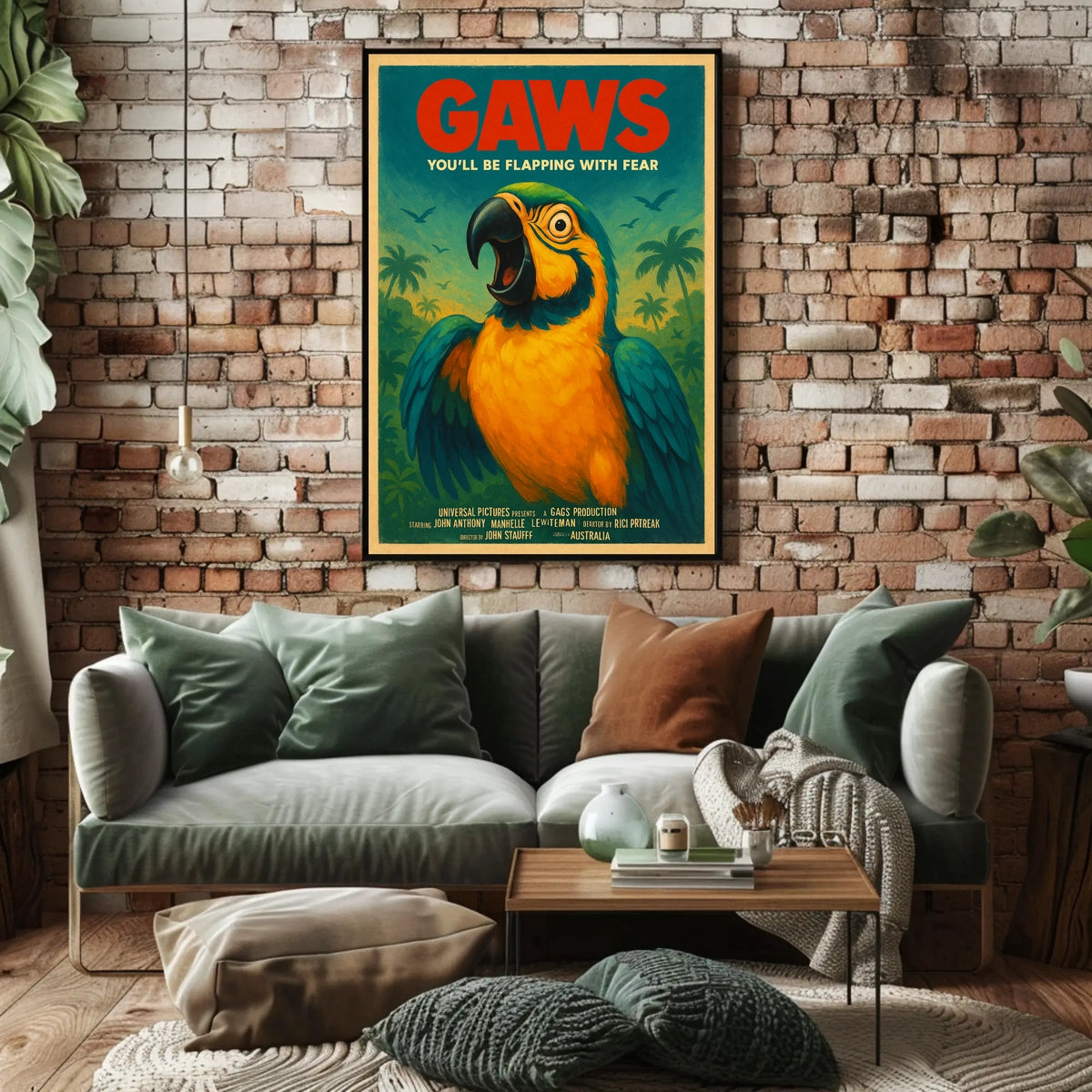 Gaws Youll Be Flapping with Fear Poster