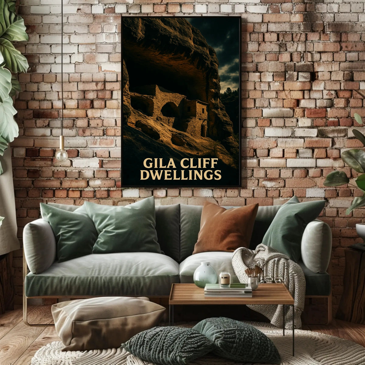 Gila Cliff Dwellings Poster