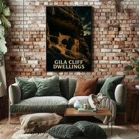 Gila Cliff Dwellings Poster