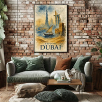 Discover the Wonders of Dubai Description Immerse yourself in Poster