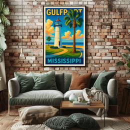 Gulfport, Mississippi Poster