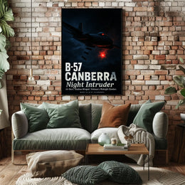 B-57 Canberra Night Intruder Poster