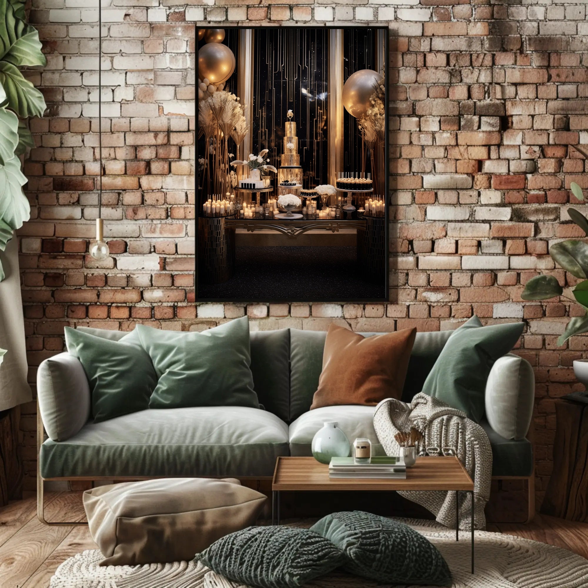 Luxurious Gold Celebration Poster