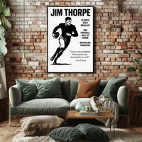 Celebrate Jim Thorpes Legacy with Our Exclusive Poster