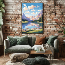 Great Basin National Park Travel Poster