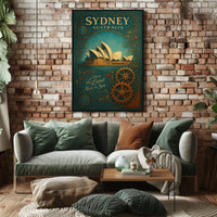 Sydney, Australia Where the Land Meets the Sea Poster
