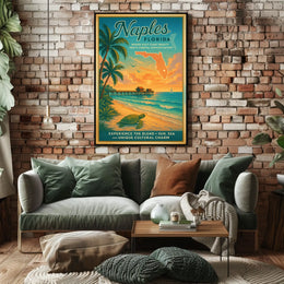 Discover Naples, Florida Poster