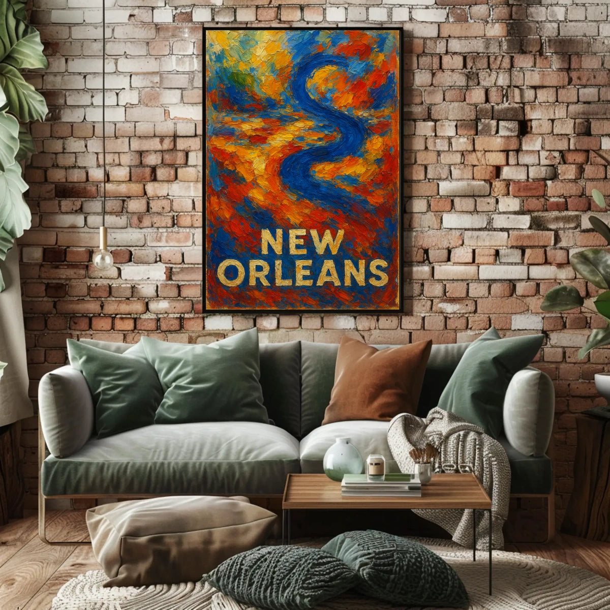 Vibrant New Orleans Poster