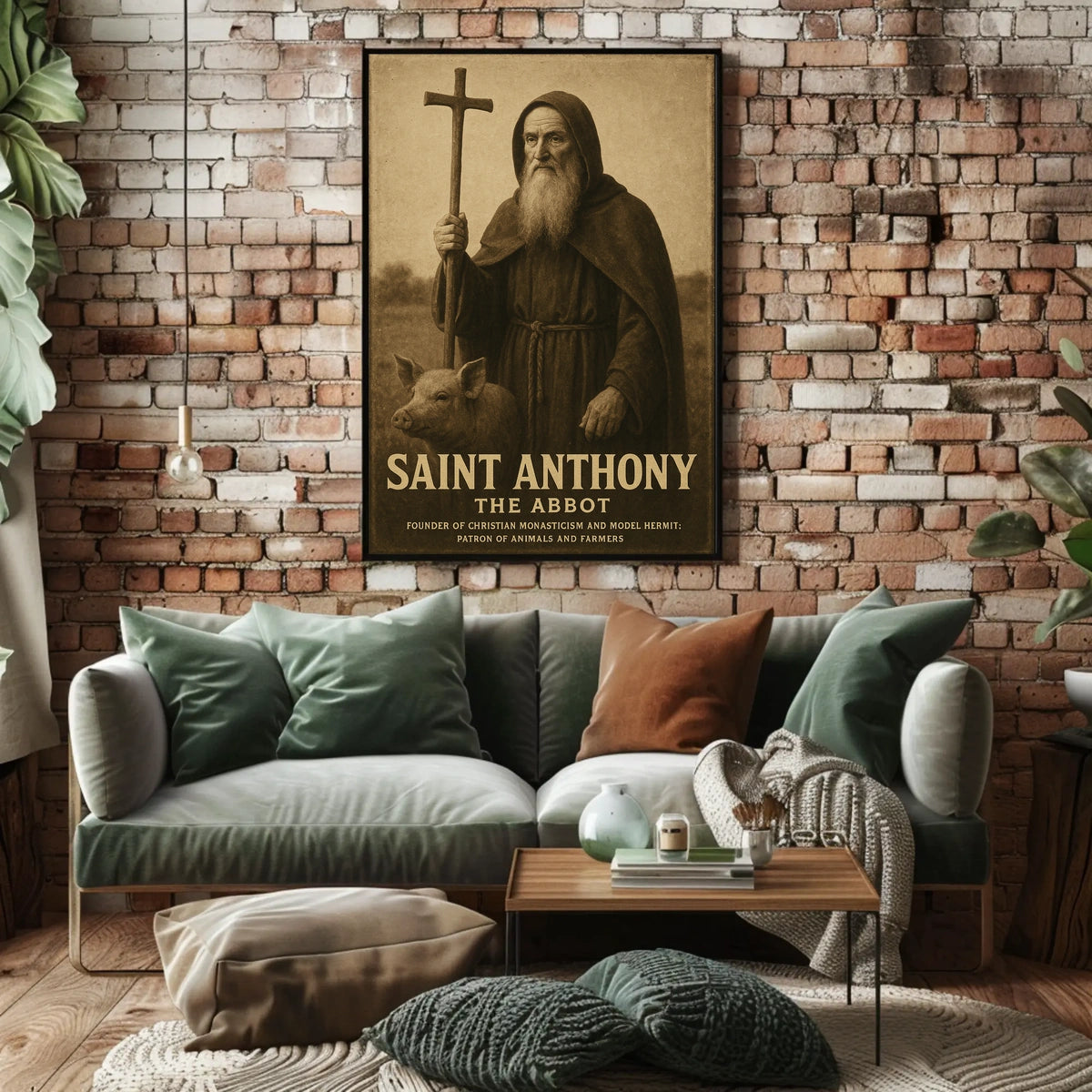 Saint Anthony The Abbot Poster