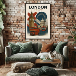 London Landmarks Poster