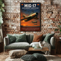 MiG-17 Aerial Warriors of North Vietnam Poster