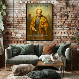 Saint Peter - The Rock of the Church Poster PosterGoat