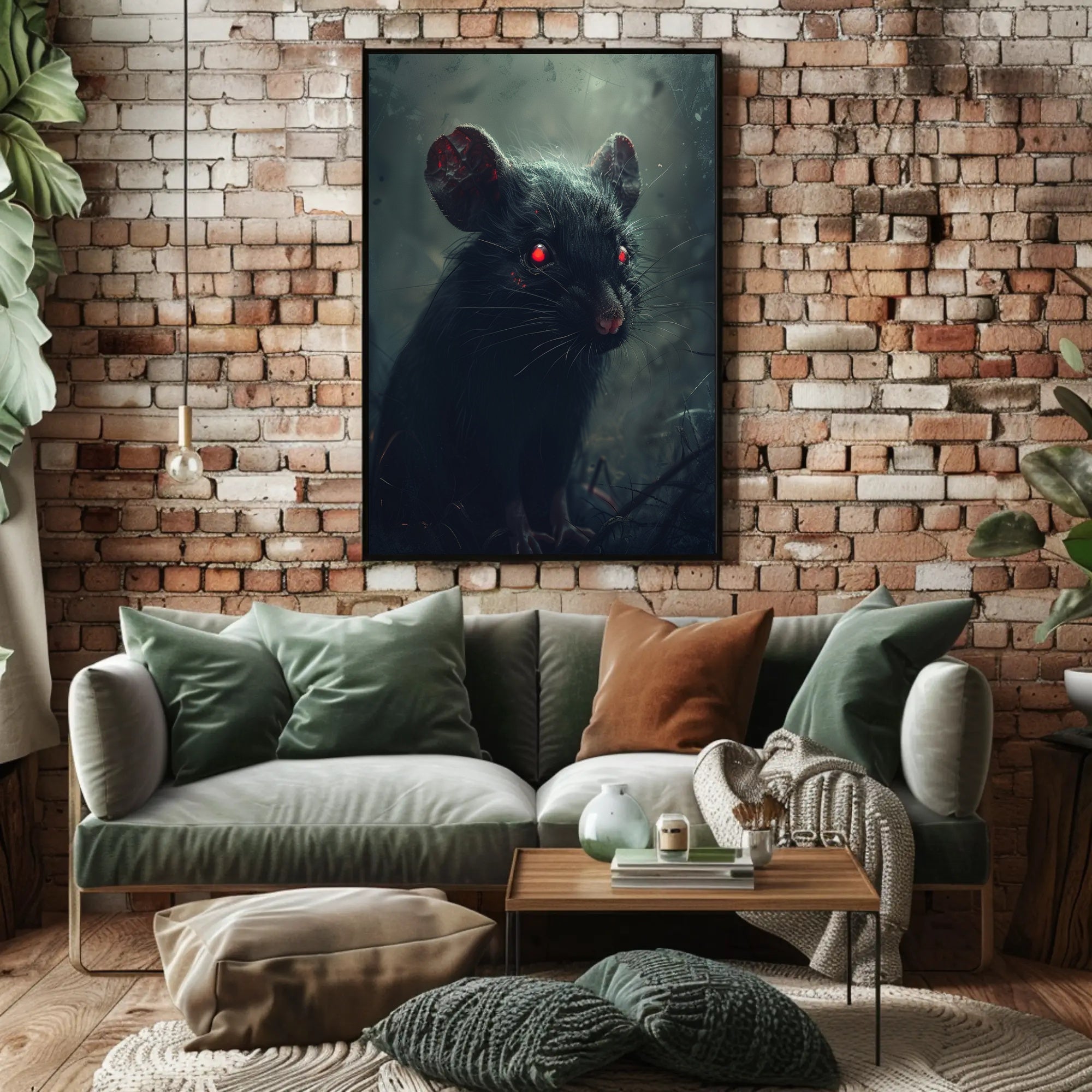 Enigmatic Creature of the Night Poster PosterGoat