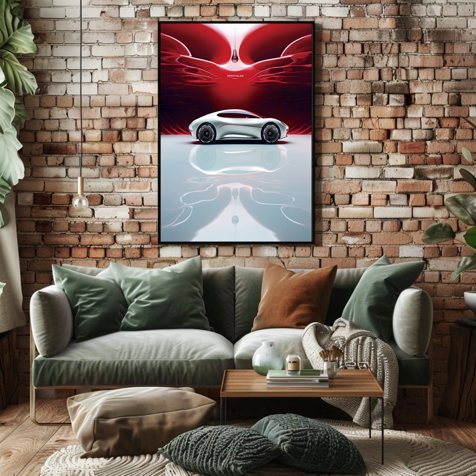 Futuristic Elegance Poster