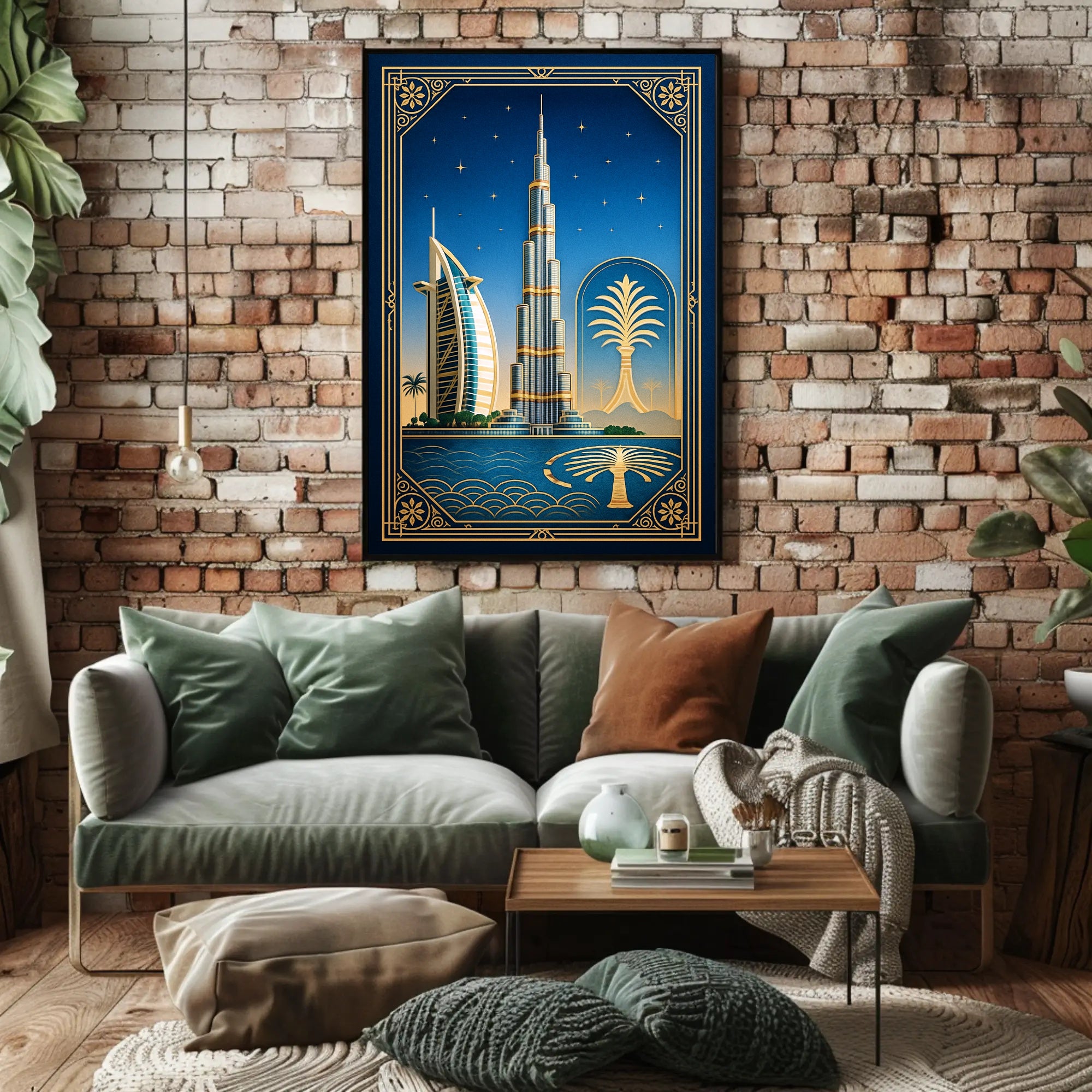 Architectural Wonders of Dubai Poster