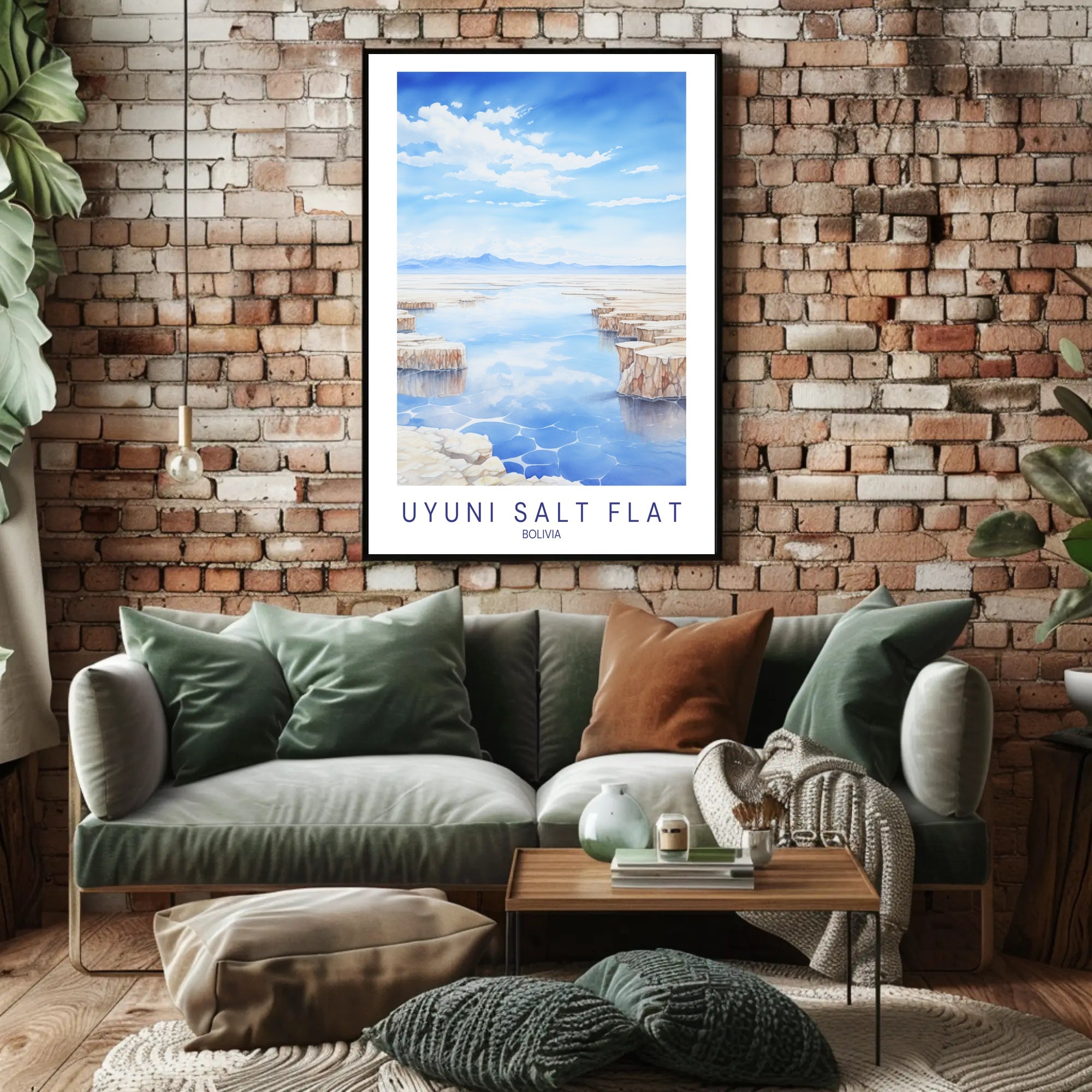 Uyuni Salt Flat Poster PosterGoat