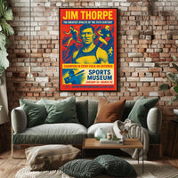Jim Thorpe Legendary Athlete Tribute Jim Thorpe Poster