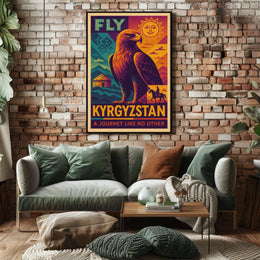 Fly Kyrgyzstan A Journey Like No Other Poster