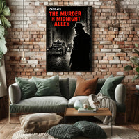 Case #13 The Murder in Midnight Alley Poster PosterGoat