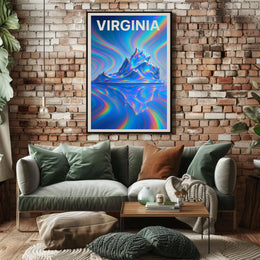 Virginia Vibrant Reflections Poster