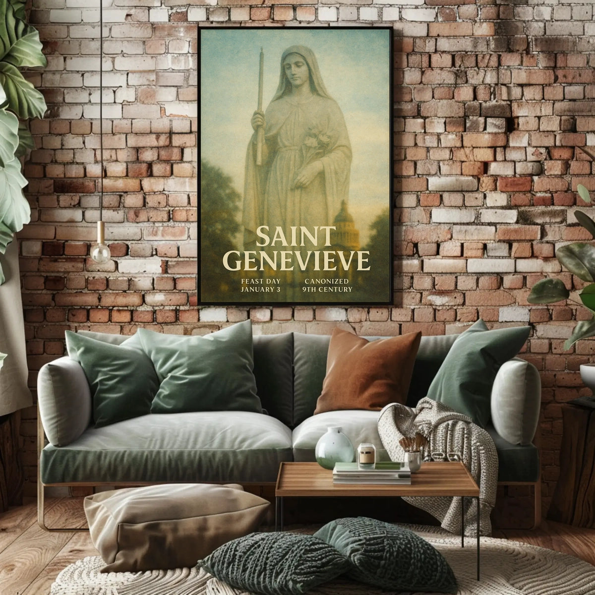 Saint Genevieve Poster