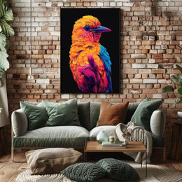 Vibrant Avian Art Poster