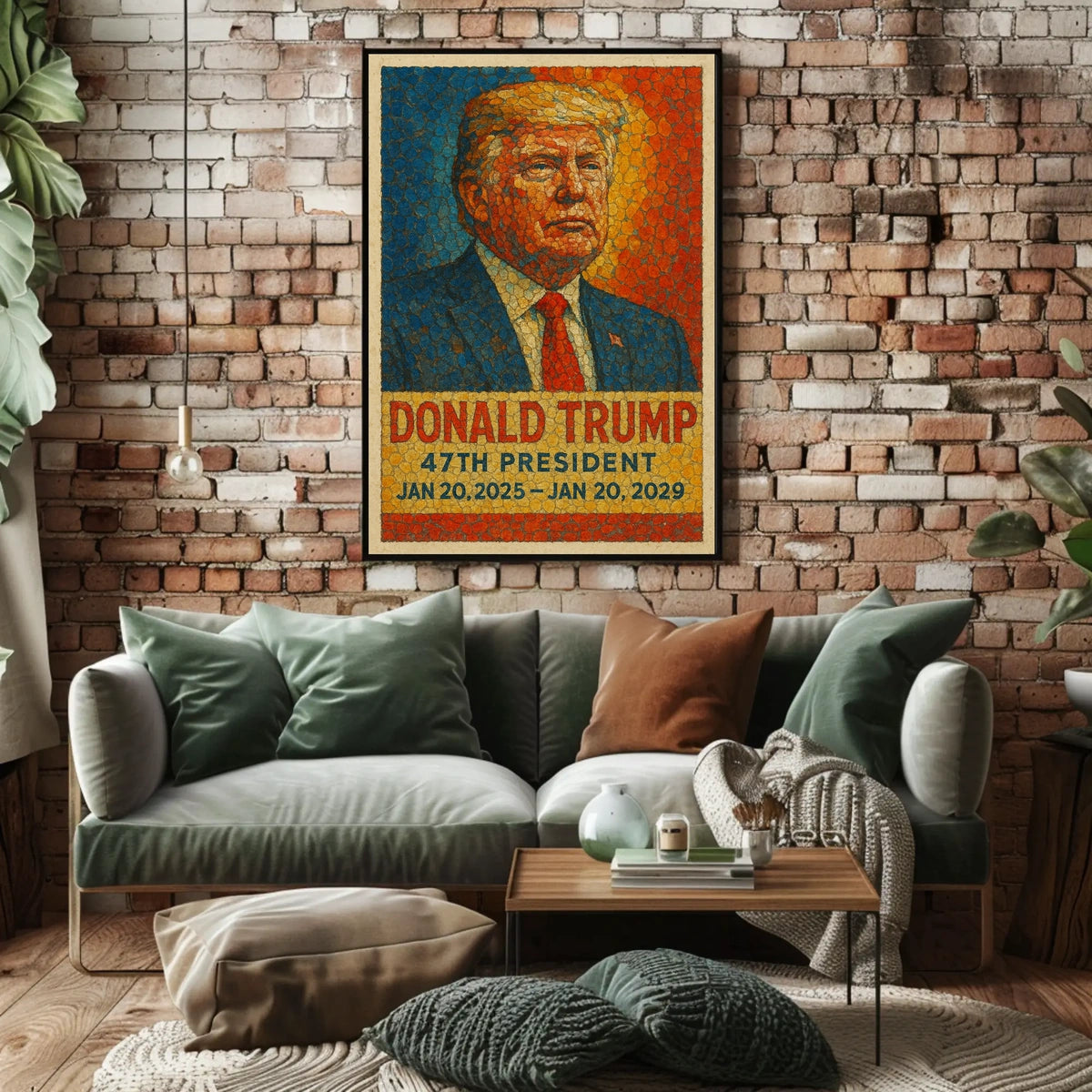 Donald Trump 47th President Poster