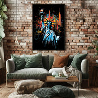Statue Of Liberty A Symbol Of Freedom Poster
