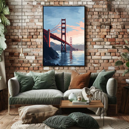 Golden Gate Bridge Timeless San Francisco Travel Poster