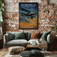 LFG Roland C.II A Flight Through History Poster PosterGoat