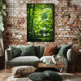Serene Bamboo Grove Art Print: Abstract, Artistic, or Pop Culture Poster