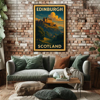 Edinburgh Castle A Scottish Icon Poster