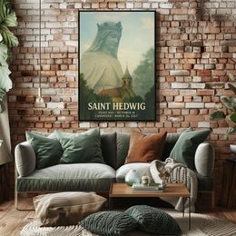 Saint Hedwig Commemoration Poster