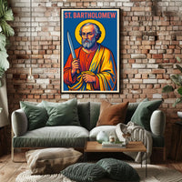 St. Bartholomew Icon Poster
