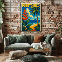 Puerto Rico Paradise Poster