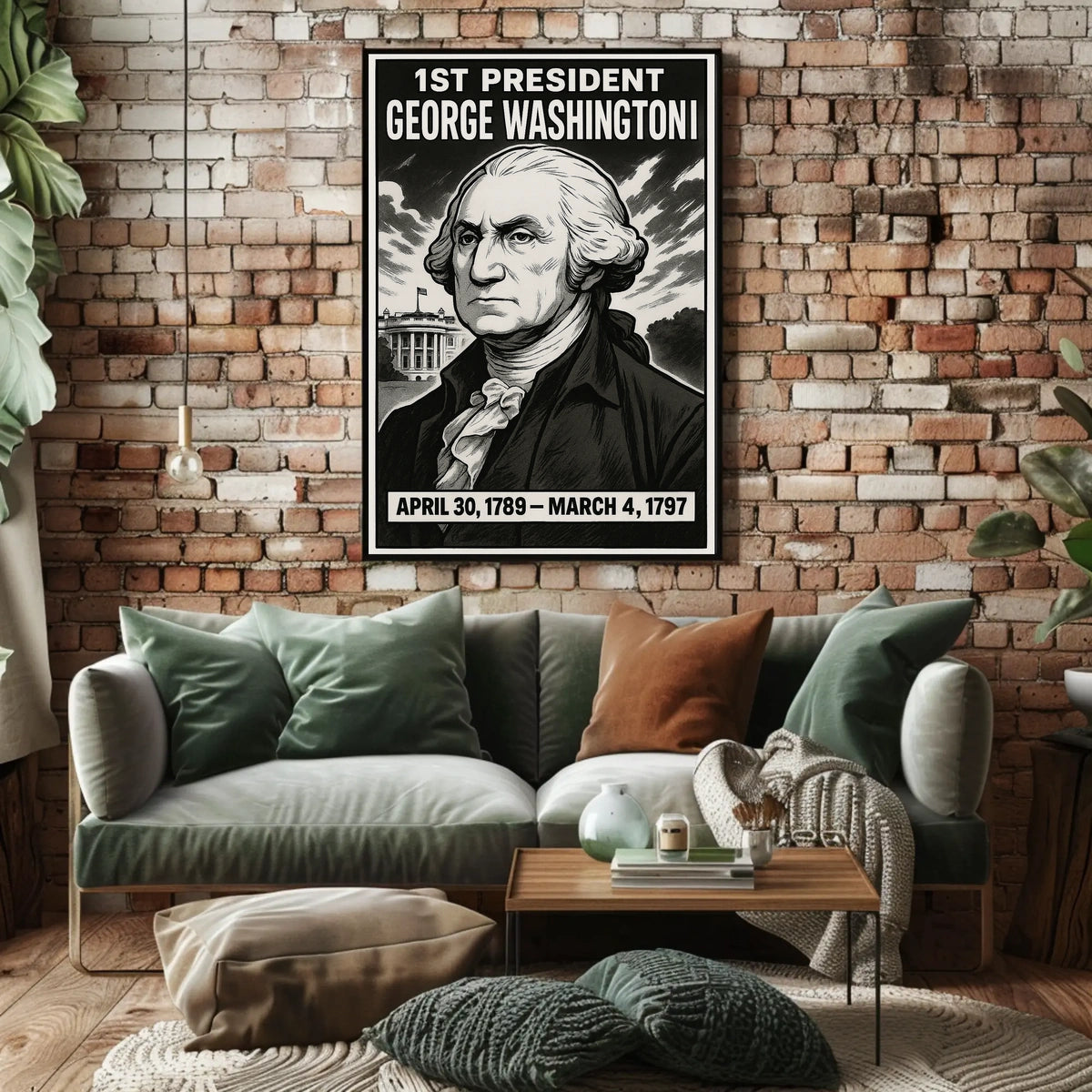 George Washington 1St President Poster