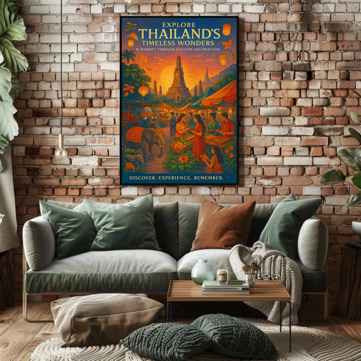 Explore Thailands Timeless Wonders Poster