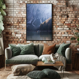 Tranquil Mountain Lake Poster