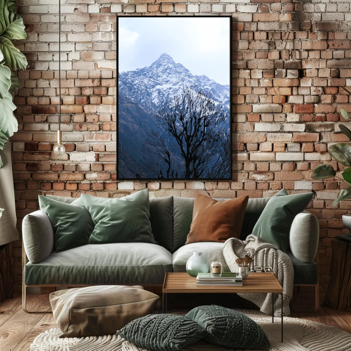 Majestic Mountain Landscape Poster