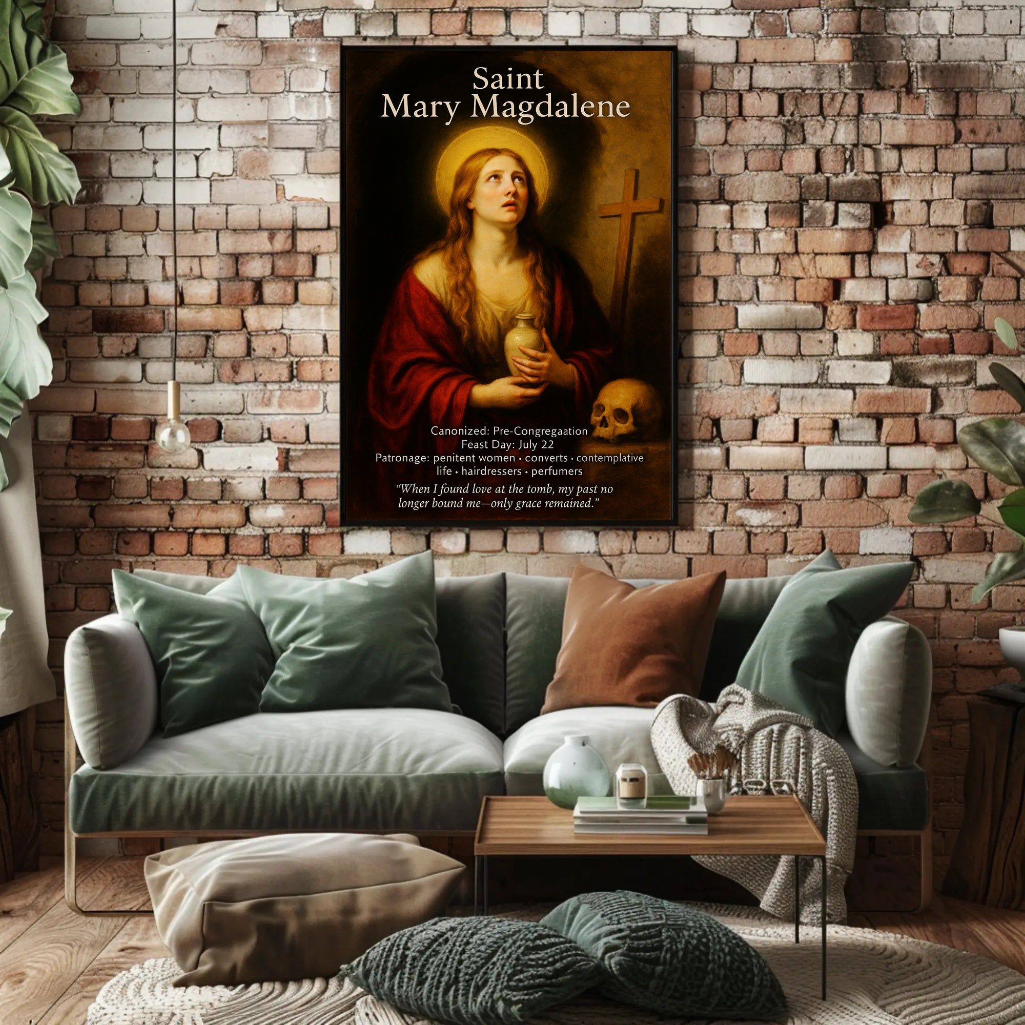 Saint Mary Magdalene Poster PosterGoat