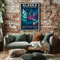 Alaska Poster Natural Beauty Museum Quality Print Decor