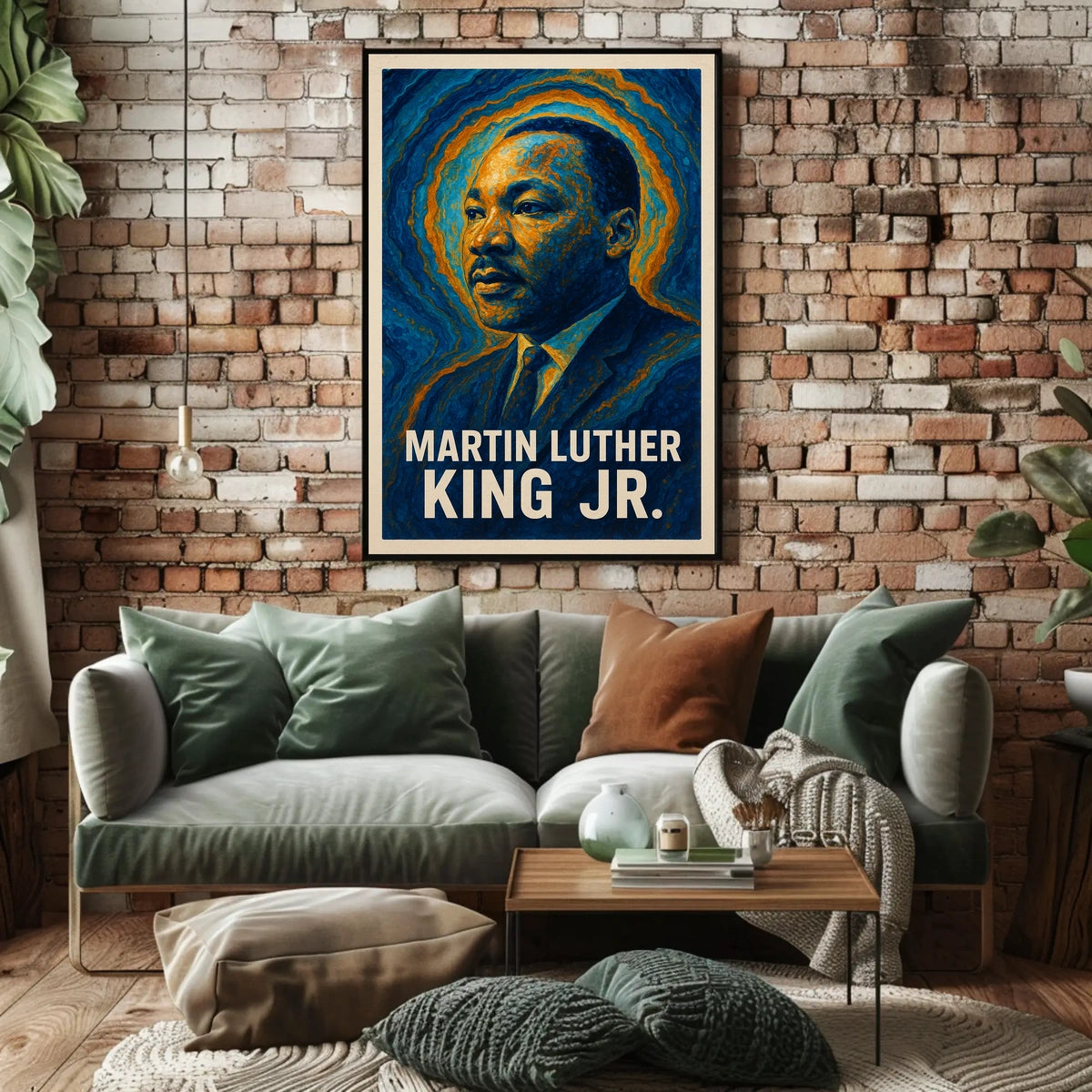 Martin Luther King Jr. Visionary Poster