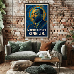 Martin Luther King Jr. Visionary Poster