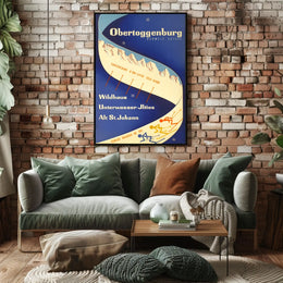 Obertoggenburg Ski Resorts Poster